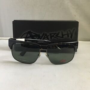 Anarchy Black Polarized Men's Sunglasses
